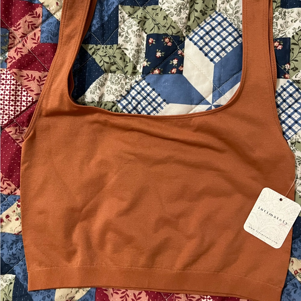 COPY - Free People Intimately Seamless Square Neck Brami NWT size M/L